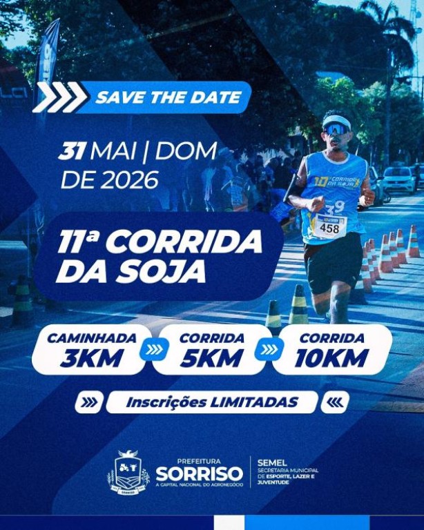 Corrida da Soja inicia entrega dos kits para atletas de Sorriso