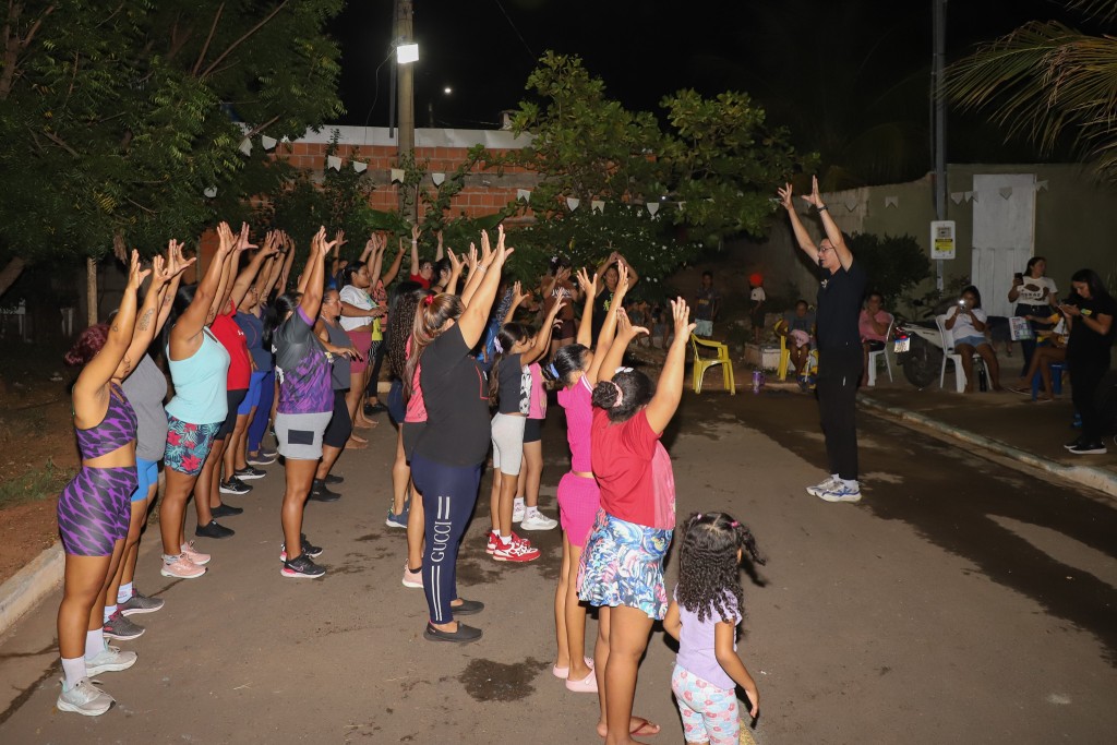 Projeto Mais VG Bem-Estar inaugura sétimo polo e leva atividade física gratuita para moradores do Santa Terezinha