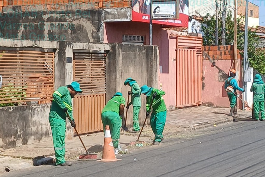 VG em Ação reforça serviços de limpeza, manutenção e mobilidade em Várzea Grande
